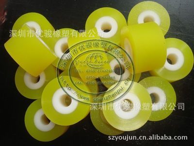 【优骏橡塑供应 pu胶轮 尼龙芯包Pu胶 高弹性耐磨】价格,厂家,图片,其他橡胶制品,深圳市优骏橡塑-